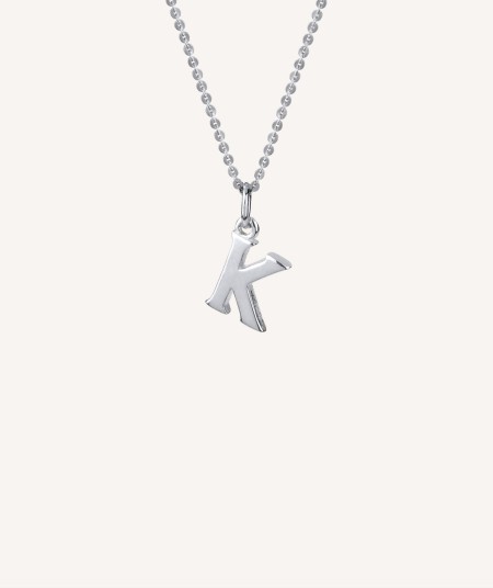 Pendant letter K