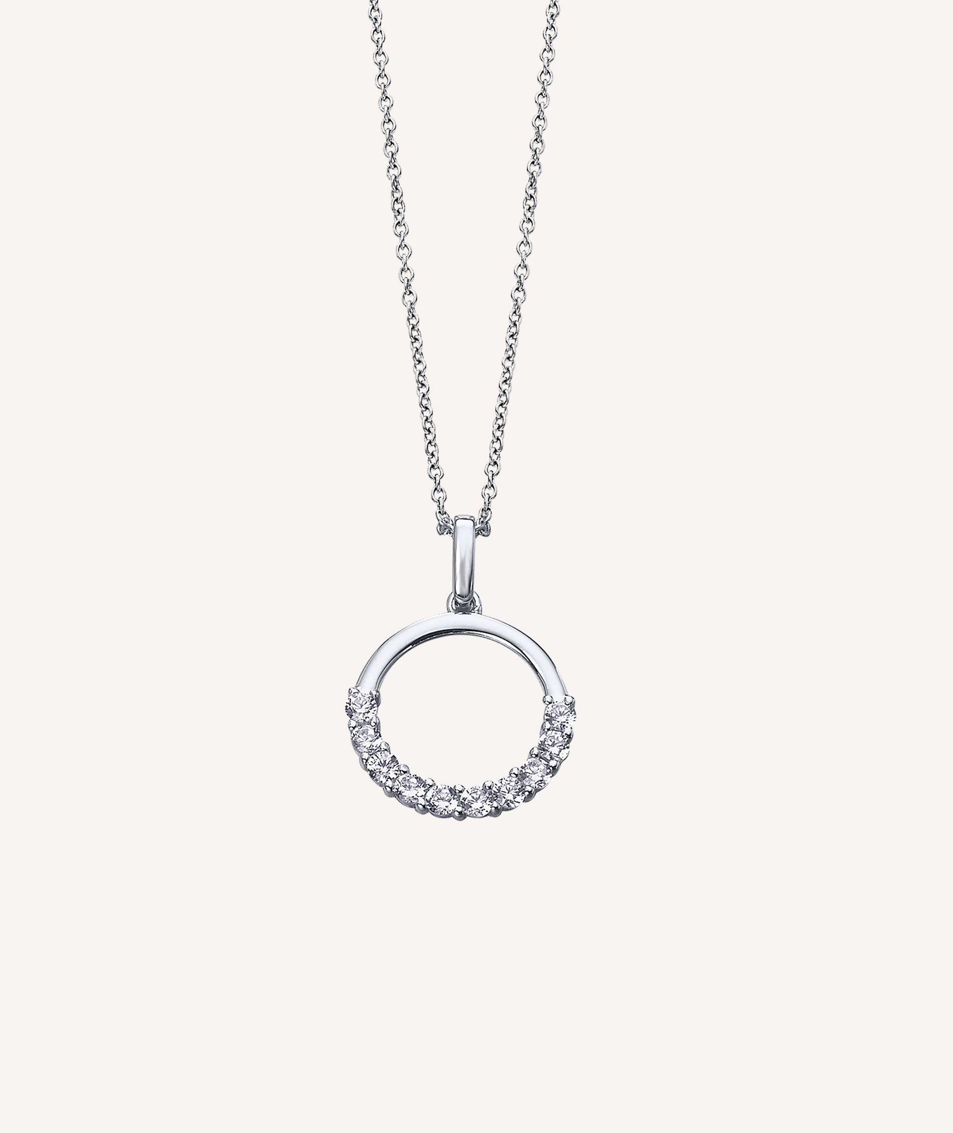 Pendant Circle Zirconias