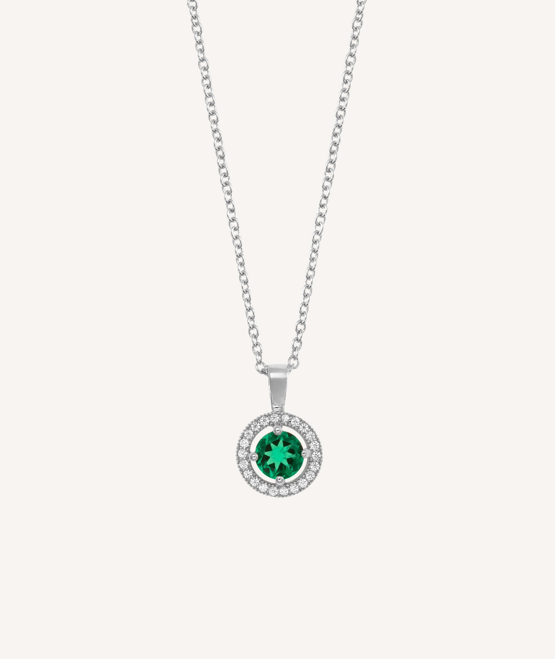 Pendant Green Zirconias