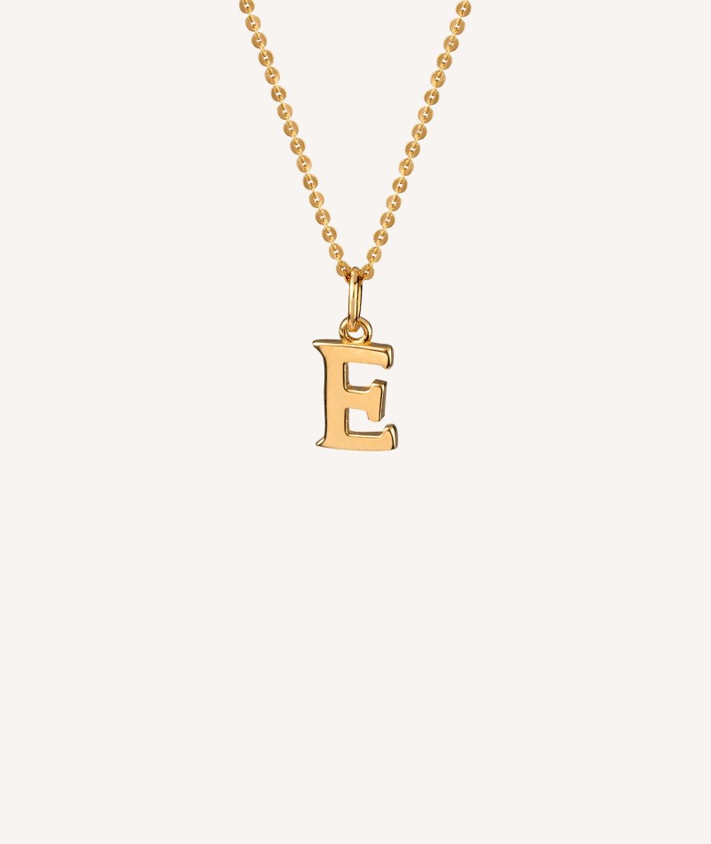 Pendant Letter E