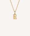 Pendant Letter E