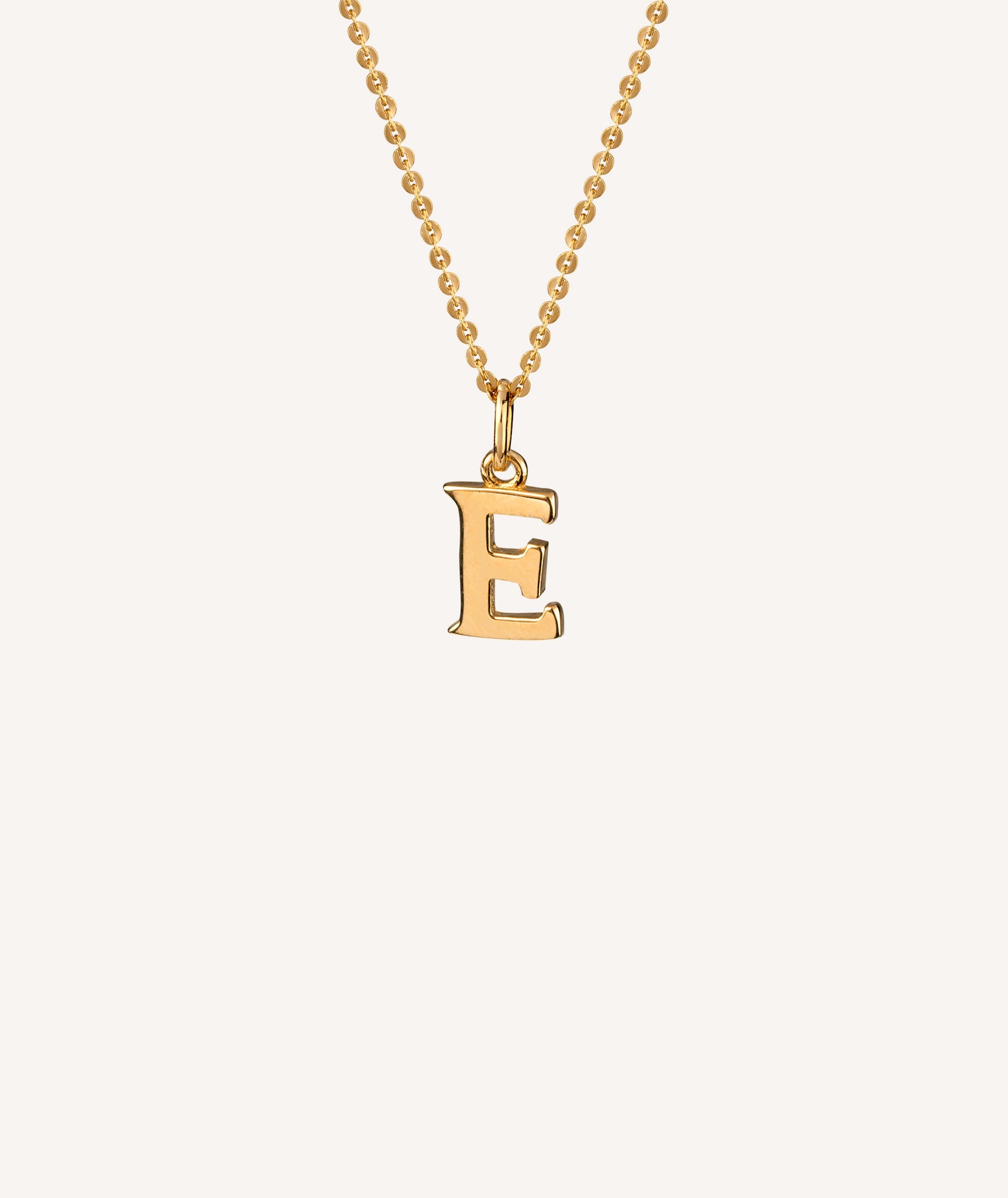 Pendant Letter E