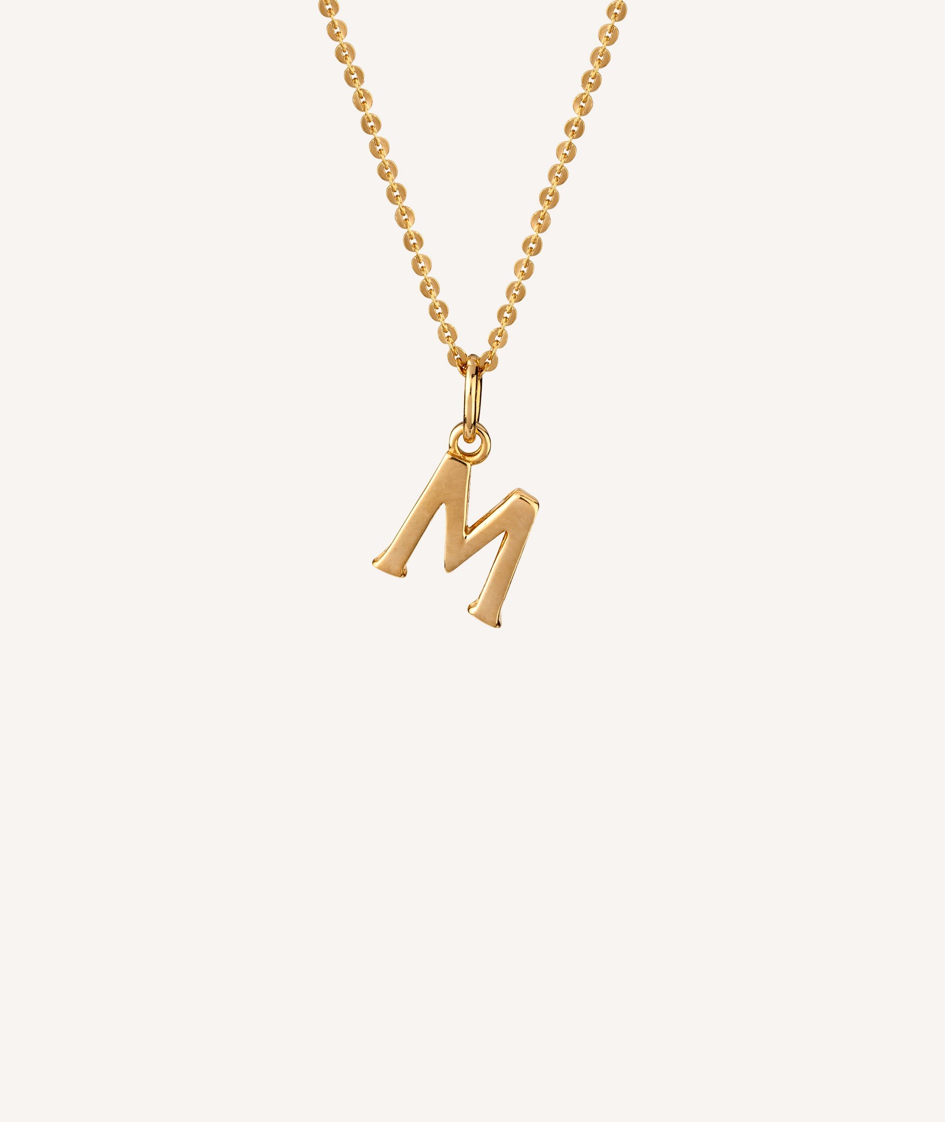 Pendant Letter M