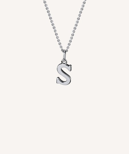 Pendant letter S