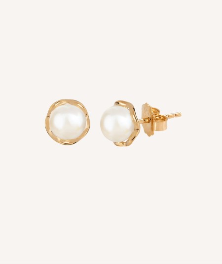 Earrings 8mm Pearl