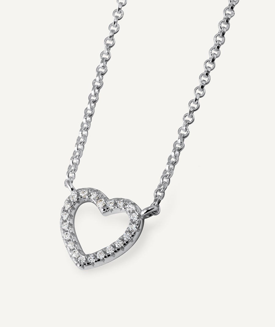 Necklace TQ with Cubic Zirconia