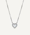 Necklace T'estimo with Mother-of-Pearl and Cubic Zirconia