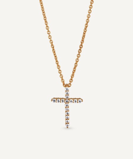 Pendant Faith with Cubic Zirconia