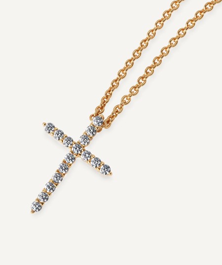 Pendant Faith with Cubic Zirconia