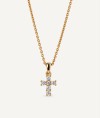 Pendant Cross with Cubic Zirconia