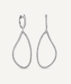 Earrings Elipse with Cubic Zirconia