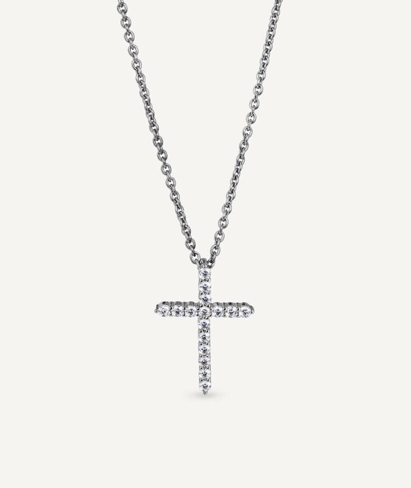 Pendant Faith with Cubic Zirconia