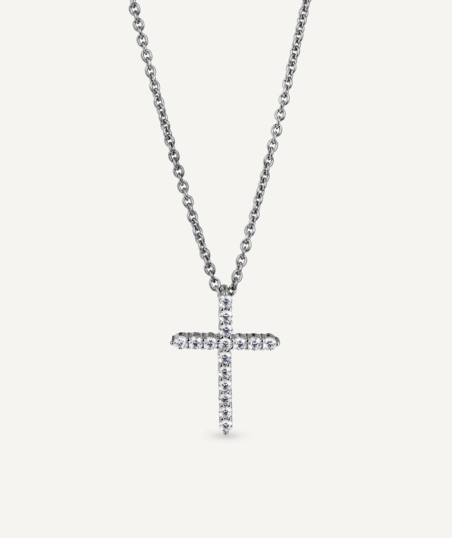 Pendant Faith with Cubic Zirconia