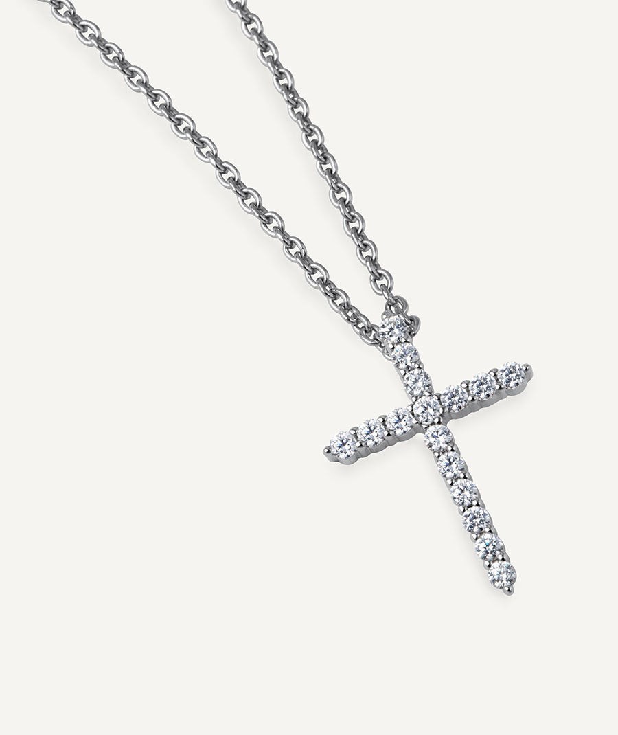 Pendant Faith with Cubic Zirconia