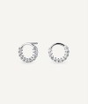 Earrings Mini Hoop with Cubic Zirconia