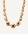 Necklace Alberta with Burgundy Agate