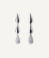 Earrings Cascade with zirconia