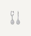 Earrings Estelle with cubic zirconia