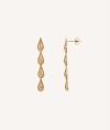 Earrings Maxi Drop 18 Kt Gold Plated