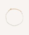 Marea Bracelet 18 Kt Gold Plated cultivated pearls