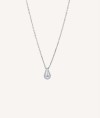 Mini Drop Pendant  925 Sterling Silver plated drop