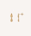 Earrings Drop 18 Kt Gold Plated