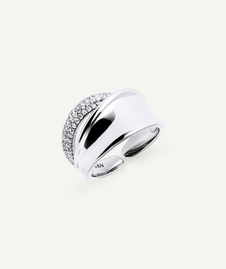 Ring Celine with zirconia