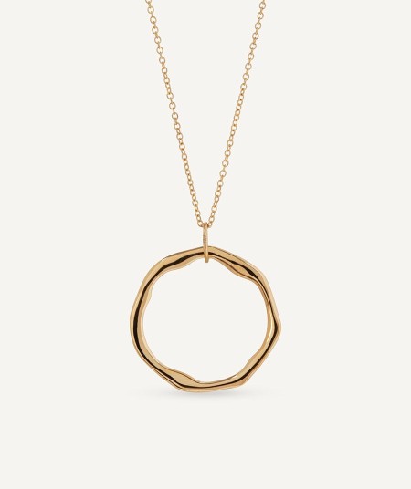 Collar de oro circle