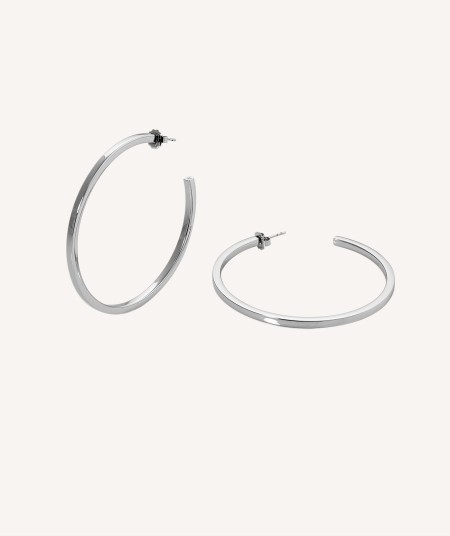 Earrings Square Hoop