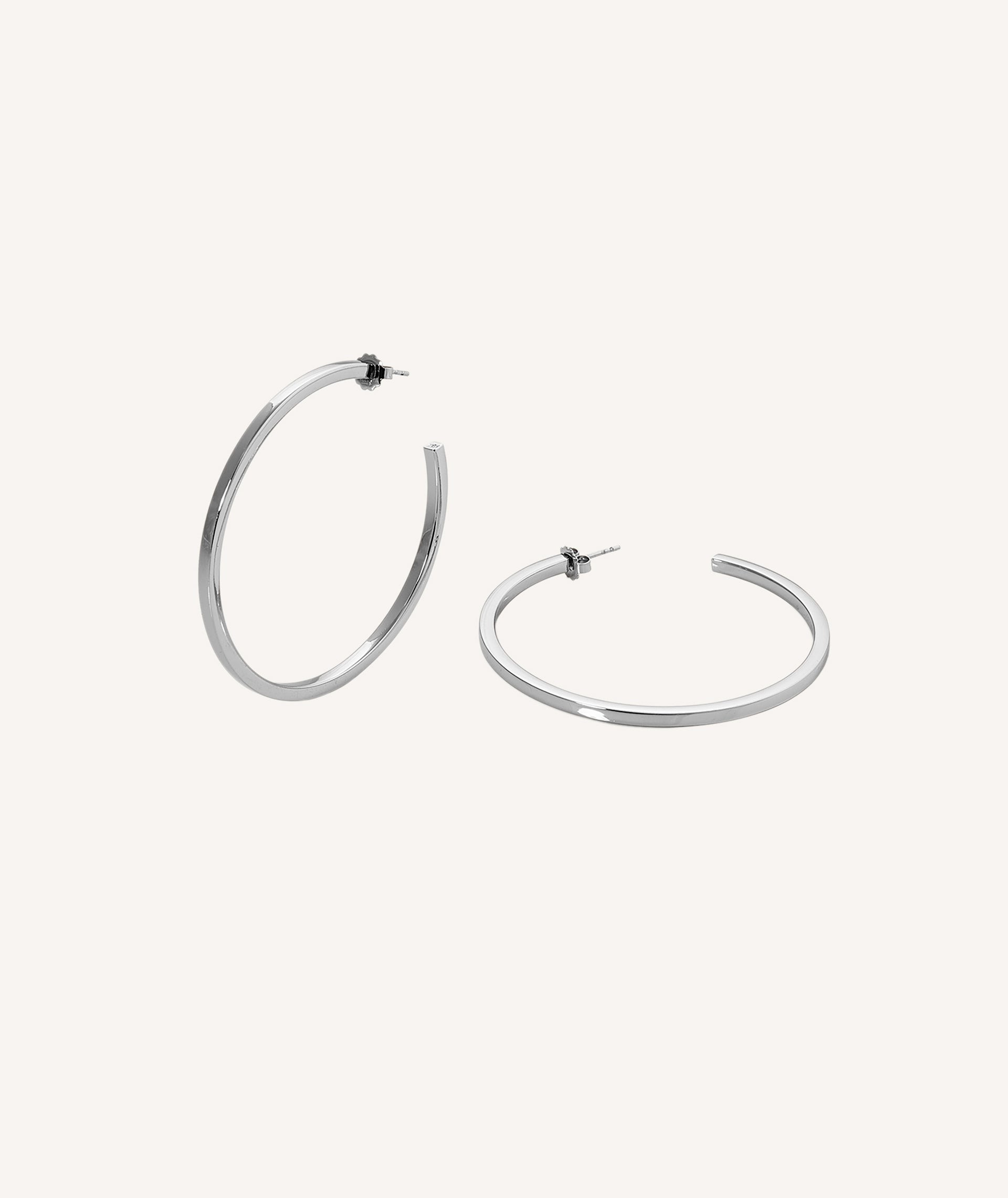 Earrings Square Hoop