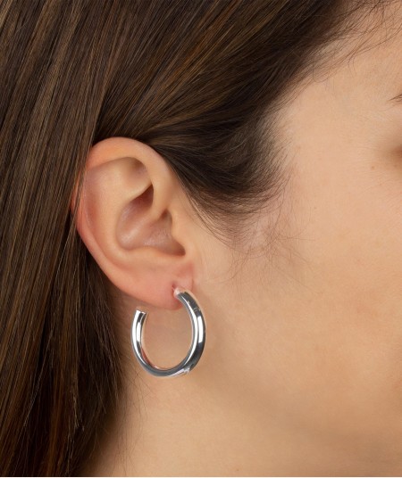 Earrings Half Hoop