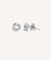 Silver Knot Earrings S