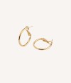 Earrings Half-round Hoop