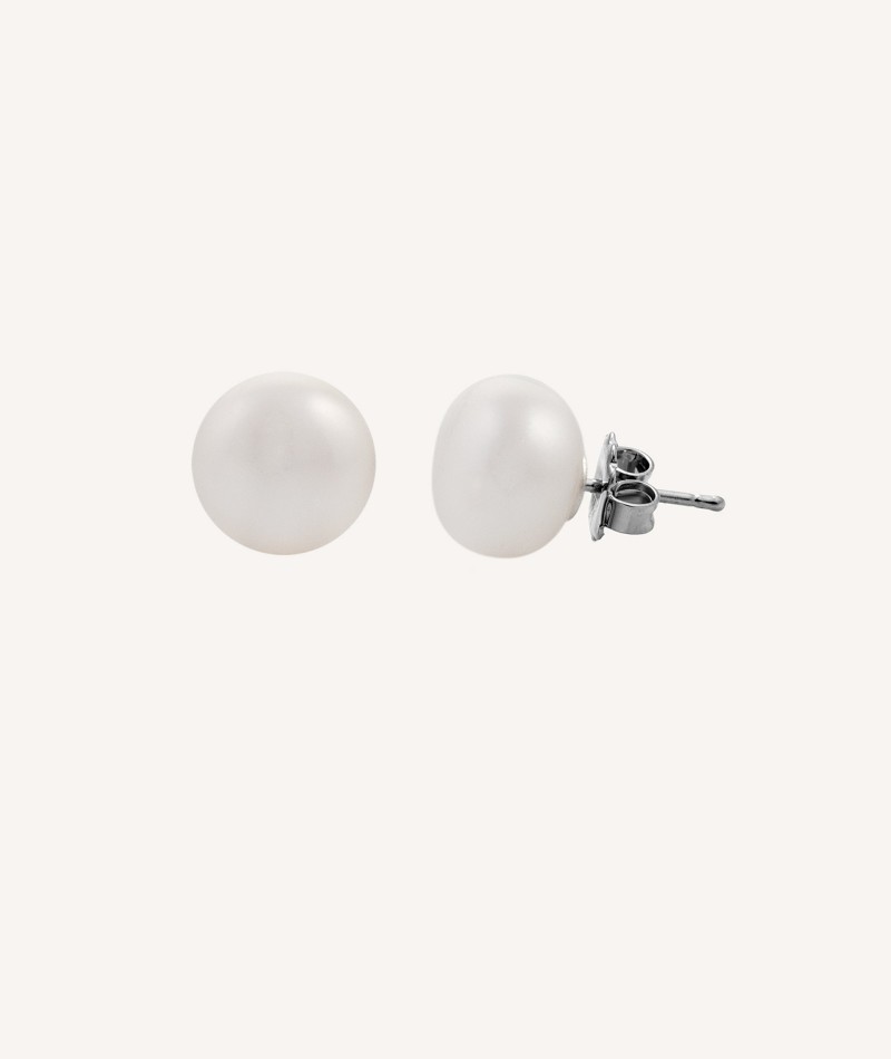 Earrings Cultured Pearl 9mm