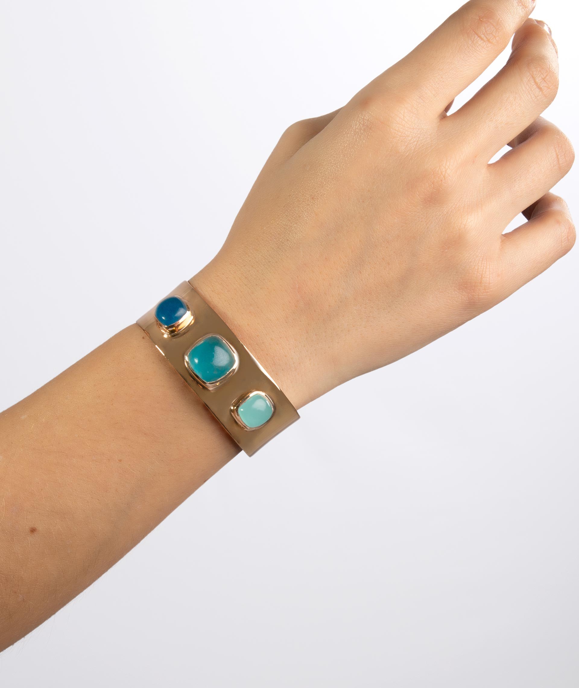 Pulsera Piedras Verde