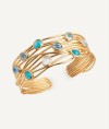 Pulsera Aqua con Piedras Naturales