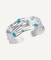 Aqua Bracelet with Natural Stones